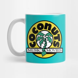 Coconuts Music & Movies Retro Store Mug